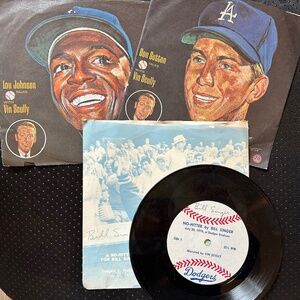 Interview with 3 baseball players with Vin Scully..